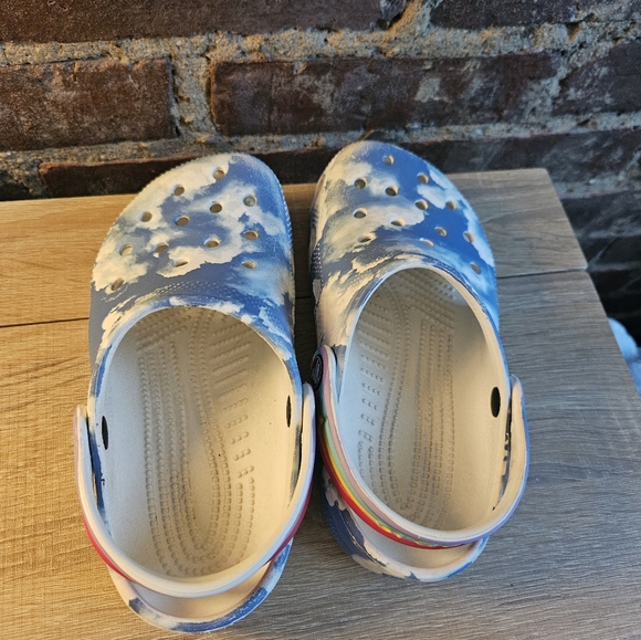 Kids Rainbow Crocs - Picture 4 of 5